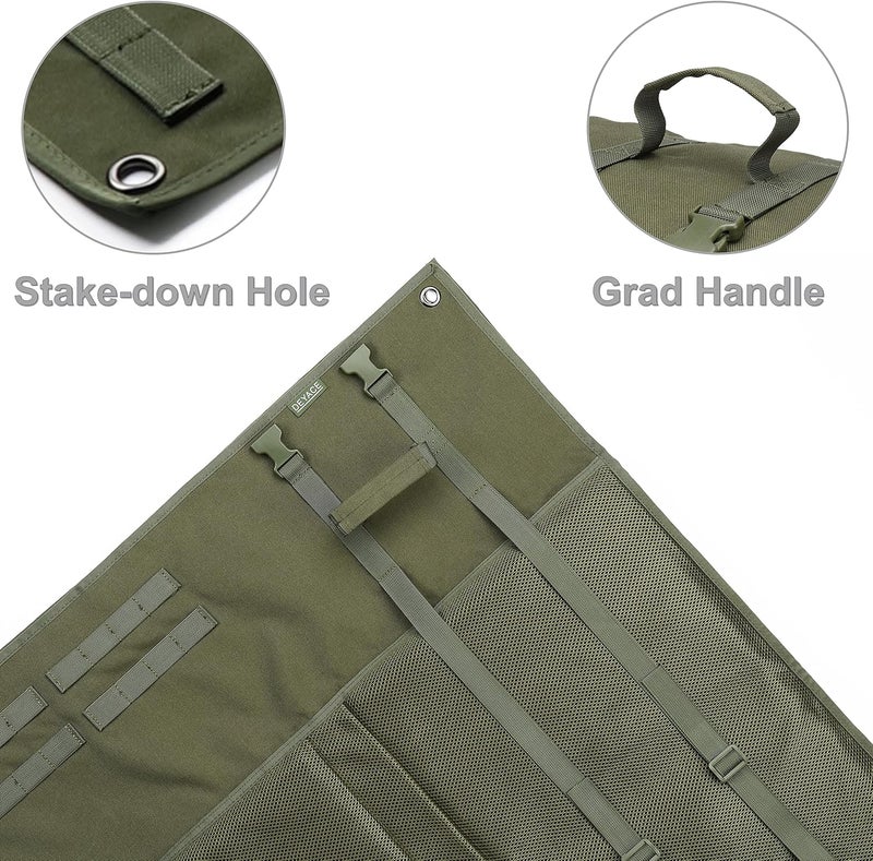 Deyace Shooting Mats Prone Padded, Extra Large Portable Roll Up Shooting Padded Mat for Range Shooting and Hunting - Image 4